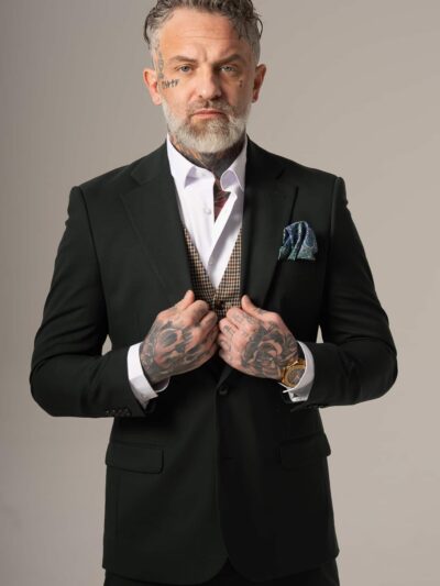 Garnitur ciemno-zielony