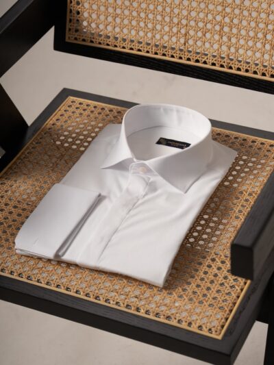 Biała koszula męska