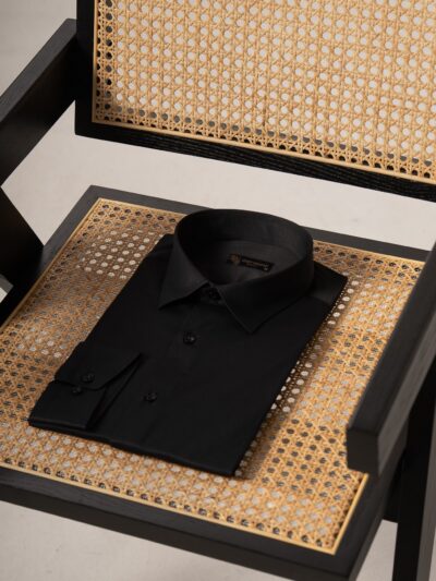 Czarna koszula męska