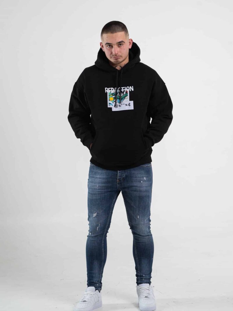 Czarna bluza męska "Conception"