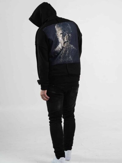 Czarna bluza męska "Tupac"