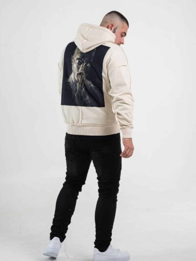 Beżowa bluza męska "Tupac"