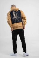 Musztardowa bluza męska "Tupac"