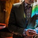 Stylowa koszula męska z graficznym motywem kwiatów