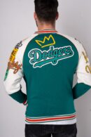 Baseballówka "Dodgers" - Zielono-Biała