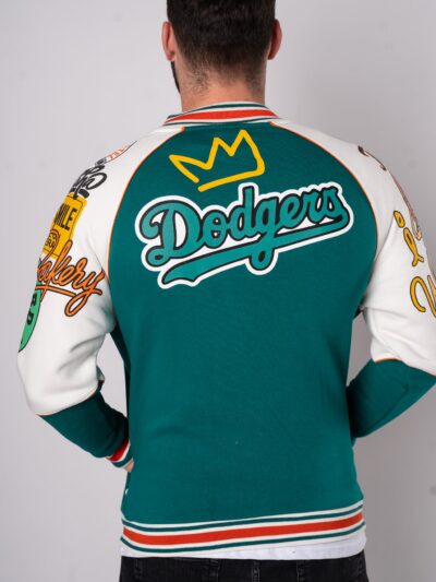 Baseballówka "Dodgers" - Zielono-Biała