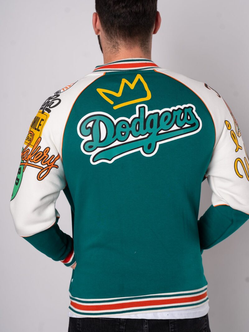 Baseballówka "Dodgers" - Zielono-Biała