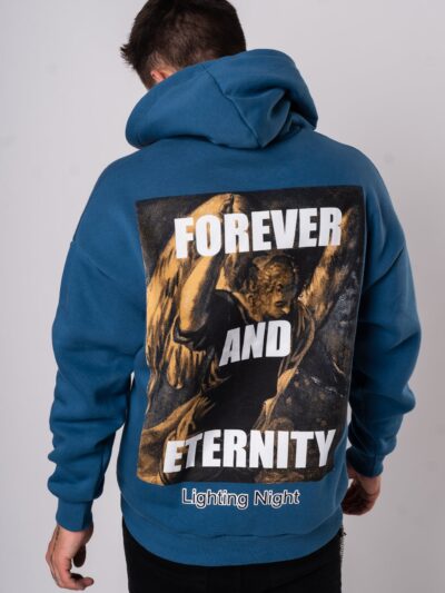 Bluza "Forever and Eternity" - Niebieska