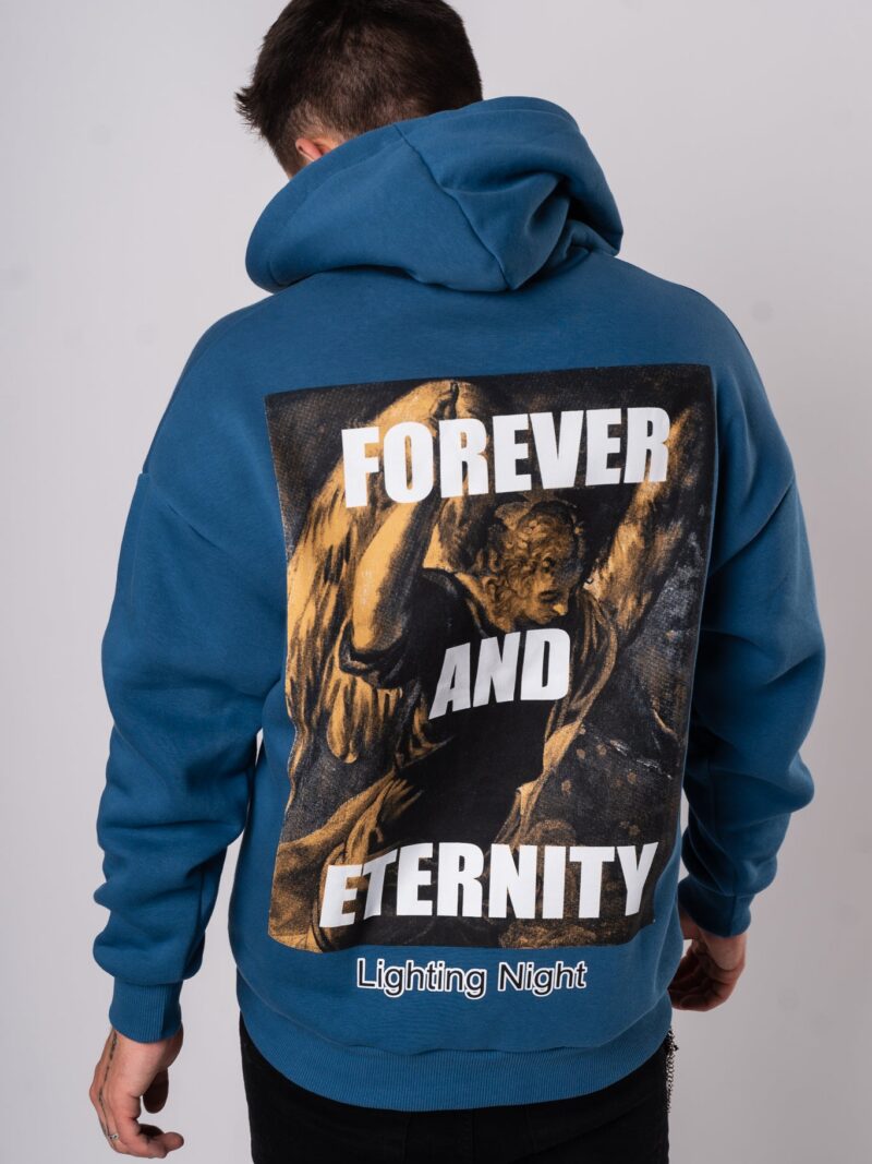 Bluza "Forever and Eternity" - Niebieska