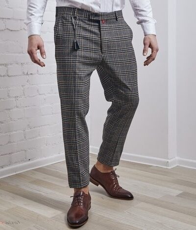 Spodnie o kroju marchewkowym