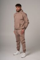 Męski komplet dresowy w kolorze capuccino