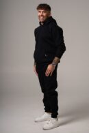 Męski komplet dresowy w kolorze czarnym