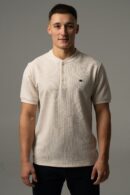 Koszulka męska basic w kolorze ecru