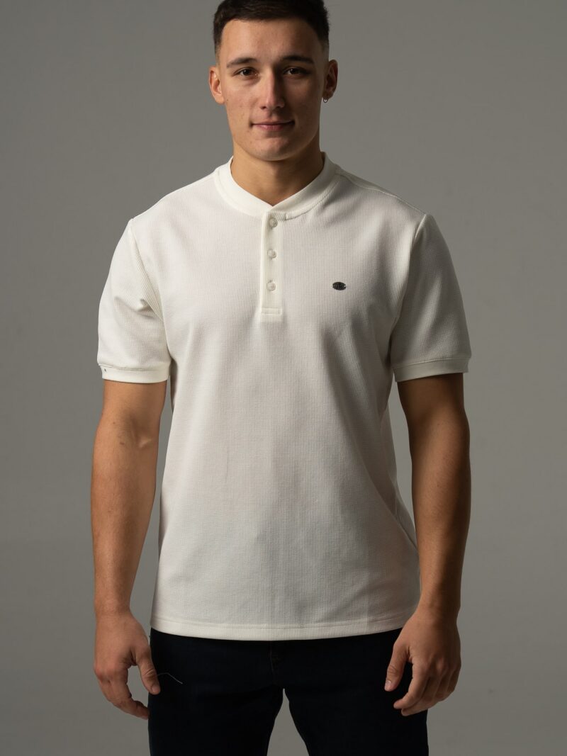 Biała koszulka męska basic