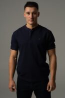 Granatowa koszulka męska basic